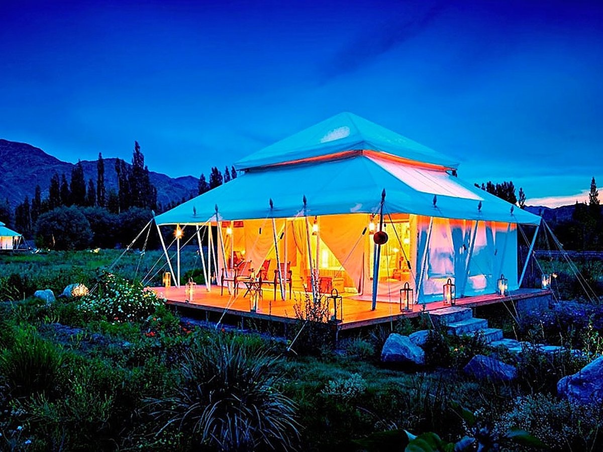 Aman tent by GargTent at TUTC, The Ultimate Travelling Camp